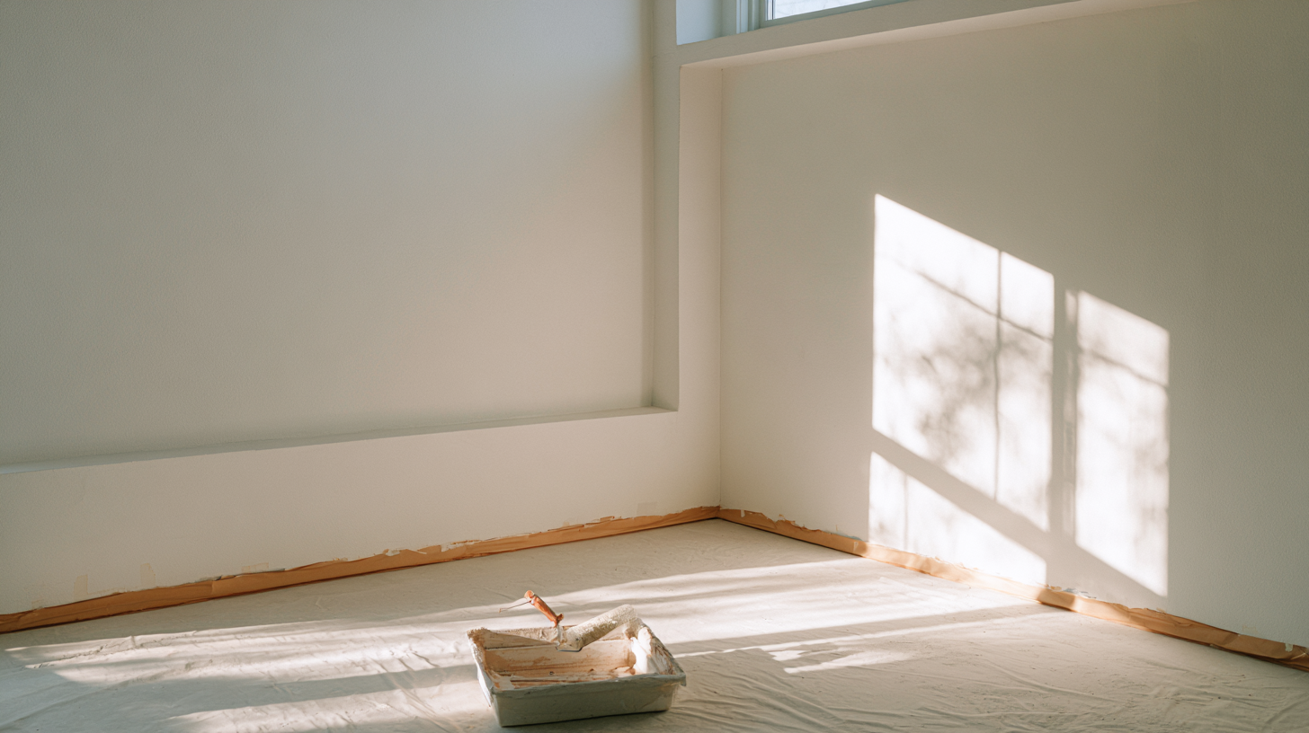 interior living room prep