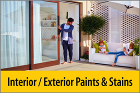 Interior / Exterior Paints & Stains - PRO